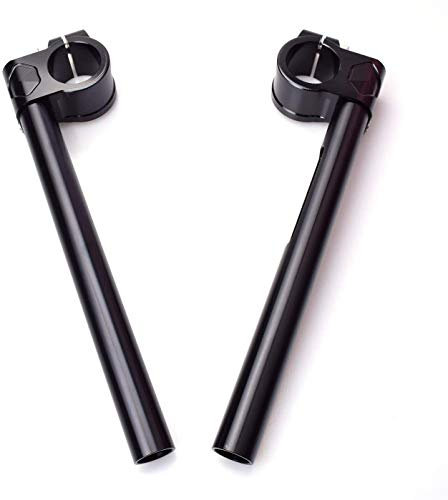 ANCLLO 39 mm Motorbike Parts Strong Material Motorcycle Accessories CNC Motorcycle Handlebar Clip On Ons Fork Handle Bars Clip ons for All Brands of Motorbike