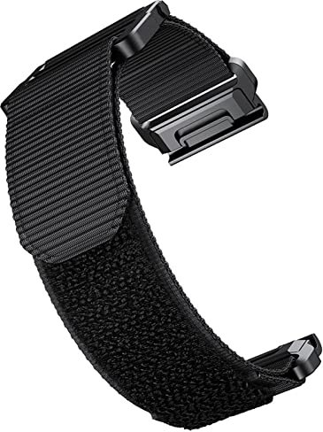 SKM Für Garmin Uhrenarmb?nder kompatibel Fenix 7X 6X Pro GPS 5X 3HR Descent MK1 MK2 Titanic Strap 26 mm Schnellverschluss Nylon Canvas Armband, Fenix5x puls, Achat