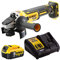 DeWalt DCG405N 18V Brushless 125mm Angle Grinder with 1 x 5.0Ah Battery & Charger