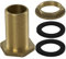 AERZETIX - C60616 - Racor Conector del Tanque de Agua - Rosca Exterior 3/4'' - con Juntas en Caucho - para depósito Barril bidón de Lluvia Cisterna irrigación riego - en latón