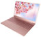 AMONIDA Ordinateur Portable Rose, Caméra Frontale 15,6 Pouces pour Ordinateur Portable de Bureau, Lecteur d'empreintes Digitales, Processeur Quadricœur pour Les Jeux (16+512G Prise UE)