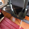 Ddasam Wohnmobiltische campingtisch klappbar seitlich hängender Klapptisch für Wohnmobile Mit 2 Schalenschlitzen, Innenausstattung für Wohnmobile, Boote, Wohnwagen