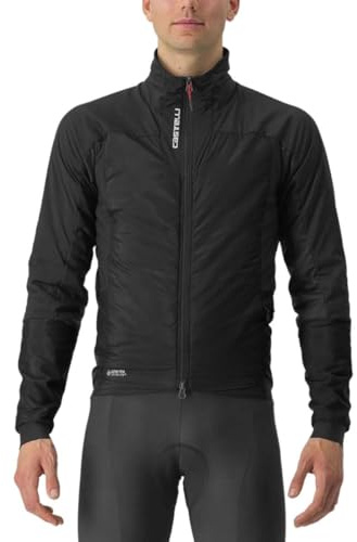 CASTELLI 4523502-085 FLY THERMAL JACKET Jacket Unisex LIGHT BLACK Größe S