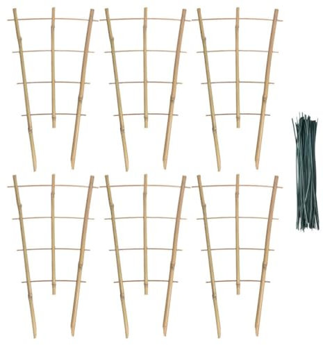 Milisten 1set Plant Trellis Support Rack Outdoor Climbing Stand for Vine Plants Stable Design for Garden Patio Lawn and Courtyard Decor