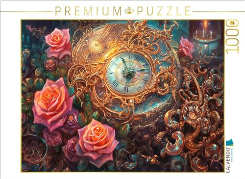 CALVENDO Puzzle DREI Rosen | 1000 Teile Lege-Größe 64 x 48 cm Foto-Puzzle für glückliche Stunden