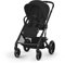 Cybex Gold PU1 Balios S Lux Kinderwagen, Moon Black