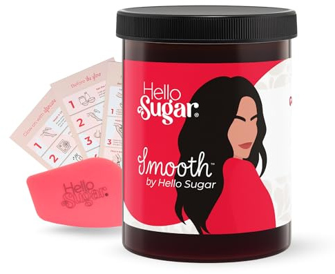 Hello Sugar Professionelle Salon-Qualität: Erleben Sie eine Haarentfernung in Salonqualität zu Hause. Unser Zuckerwachs ist das gleiche hochwertige Produkt, das in professionellen Salons verwendet