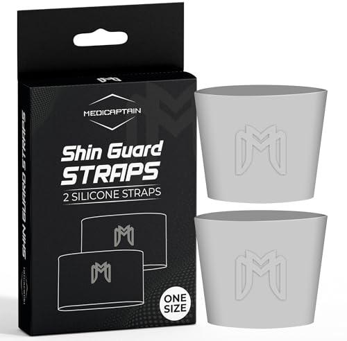 Silicone Shin Guard Straps Alternative to Grip Tape MediCaptain