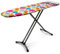AC - Tabla de Planchar Plegable - Fabricada en Madera - Soporte para Plancha y Patas metálicas Antideslizantes - 42 x 120 cm - Color Surtido