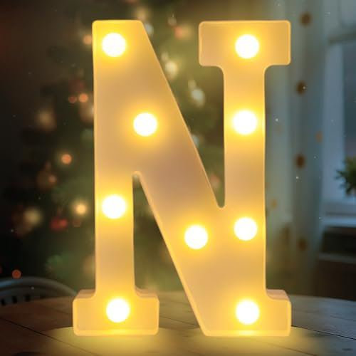 Darryy 22.5cm led buchstaben (N)