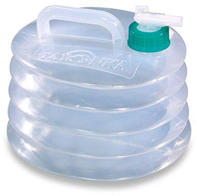 Tatonka Faltkanister 5l - Wasserkanister mit minimalem Packmaß und Gewicht - 5 Liter Volumen (24 x 6 x cm)