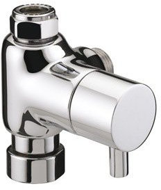 Bristan PM SDIV C Chrome Prism Inline Diverter with Two Outlets,