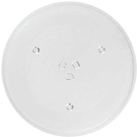 Spares2go Glass Turntable Plate for Samsung MS23F301EAS MS23H3125AW Microwave Oven (270mm / 10.6)