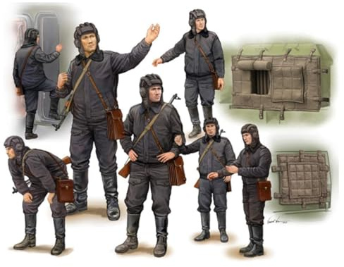 Trumpeter 1:35 - Soviet Soldier - Scud B Crew