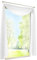 BAILEY JO 1er-Pack Querbehang Transparent Voile Freihanddeko Gardinen Schals (HxB 145x500cm, Weiß)