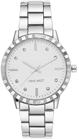 Nine West Damen-Armbanduhr mit Kristallakzent