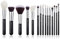 Jessup - Brocha de maquillaje profesional para colorete, corrector en polvo, base de maquillaje y sombra de ojos, color negro T180