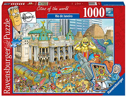 Ravensburger 161942 Fleroux - Rio de Janeiro, Carnaval Puzzle, Multicolor