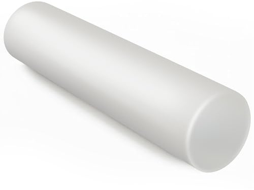 TENDEEVOLUTION Schaumstoffzylinder aus hochdichtem Schaumstoff, Durchmesser 20 cm, Verschiedene Längen, Schaumstoffzylinder für Sofakissenpolsterung, Nackenkissen und Sofa-Kopfstütze (Länge 110 cm)