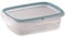 Snips Snipslock Contenedor rectangular para Alimentos, 0.60 Lt, Set 3 pzs Envase para Alimentos, Caja de Almacenamiento Frigorífico 18.4 x 13.8 x 8 cm, Made in Italy, 0% libre de BPA y ftalatos