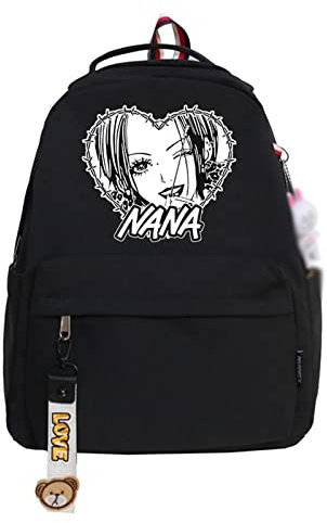 jiminhope Anime NANA Rucksack Osaki Nana Rucksack Komatsu Nana Daypack Bookbag Nana Osaki Tasche für Unisex