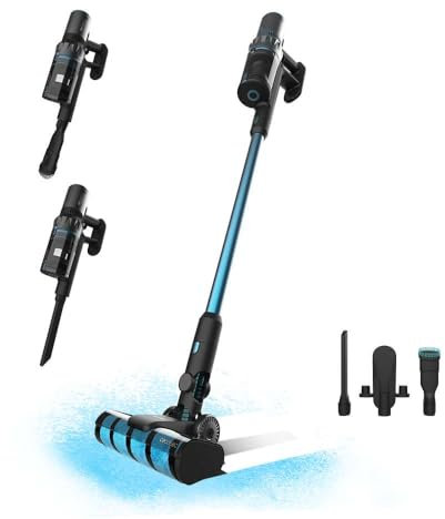 Cecotec Aspirador Escoba sin Cable Conga Rockstar 3500 Storm Jalisco. Ciclón Paralelo, 500W, 30 kPa y 150aW, 70 mins de Autonomía Máxima, Tubo Rígido, Cepillo Jalisco y Accesorio Muebles y Esquinas
