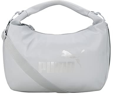 PUMA Damen Umhängetasche Core Up Hobo 079480 Platinum Gray One Size