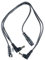 Music Store Daisy Chain Kabel 3.1, Netzteil für Effektgeräte, Betrieb von bis zu 3 Geräten mit einem Netzteil