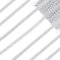 PandaHall Gimp Braid Trim, 22.5 Yard Centipede Stoff Geflochtenes Zierband Silber Scroll Gimp Trim Metallic Lace Trim Dekorativer Stoff Trim Für Hochzeit Braut Kostüm Oder Schmuck Basteln Und Nähen