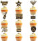 36 Stück 75 Geburtstag Tortendeko Vintage 1949 Cupcake Toppers Seventy-five Happy Birthday Kuchen Deko 75&Fabulous Cupcake Dekorationen für 75 Geburtstag Jubiläums Party Kuchen Dekorationen
