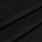PINaPIN Wasserdichter Polyesterstoff 100% Polyester Stoffe meterware zum nähen Gartenmöbel, Schirme, Vorhänge für Garten 100x160 cm (SCHWARZ)