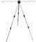 Crystals Tripod Stand for Six Fishing Rods - Telescopic Rest for Sea Fishing Rods, 6 Fishing Rods Holder for Sea Beach Coarse Shore Pier Tackle - Aluminium