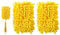 Yicotira Reusable Duster Refill Compatible with Swiffer Hand Duster - 360 Heavy Duty Dusters Refills - Microfiber Ceiling Fan Duster for Swiffer Dusters Extended Handle, 2 Pack(Handle is Not Included)