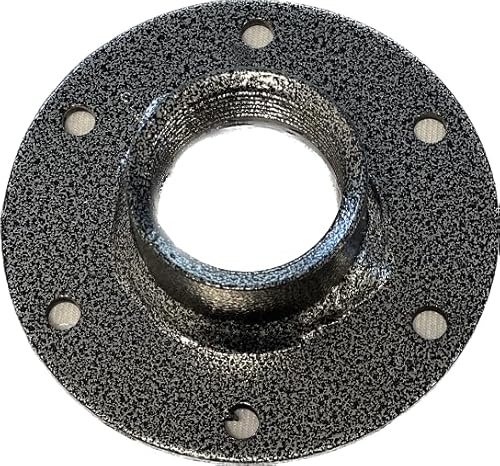 Flansch 125 mm/6 Schrauben mit 6/4 (1 1/2 zoll Gewinde)