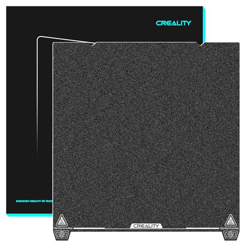 CREALITY K1 Max Build Plate Bauplatte Epoxy Resin 310×315mm Double-Sided Druckplattform Spring Steel Plate Compatible with Creality K1 Max druckplatte und Ender-3 V3 Plus 3D-Druckern