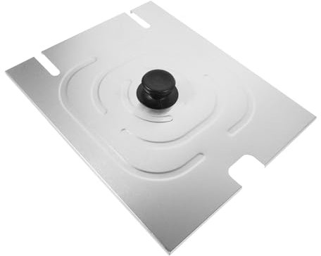 Mikinona Couvercle De Rechange En Acier Inoxydable Pour Friteuse Électrique Style Aléatoire