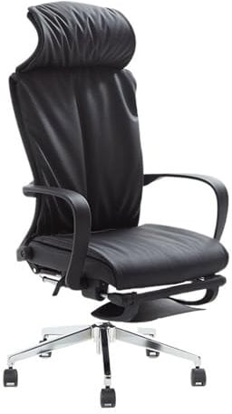 GSKDBCC Arbeitsstuhl Ergonomischer Stuhl mit Kopfkissen Leder-Bürostuhl Verstellbarer und drehbarer Chefsessel Bequemer Stuhl mit hoher Rückenlehne Arbeitszimmerstuhl Gaming-Stühle Chaser of Light