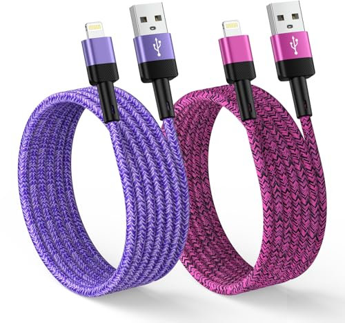 iPhone Ladekabel, Fast USB Schnellladekabel [2Pack 1.83M] MFi Zertifiziert für iPhone 14 13 12 11 Pro/Pro Max/Mini, XR XS Max X, 8 7 6 6s Plus