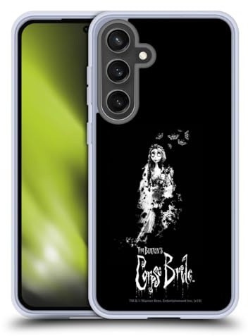Head Case Designs Offizielle Corpse Bride Emily Splatters Schluessel Kunst Gelhülle [Militärischer Schutzgrad] Kompatibel Mit Samsung Galaxy S24 FE Und Kompatibel Mit MagSafe