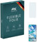 atFoliX Schutzfolie kompatibel mit Vivo X200 Pro Folie, ultraklare und flexible FX Displayschutzfolie (3X)