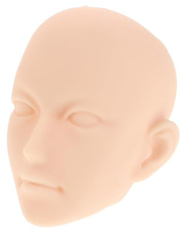 BESTonZON Puppenkopf Verkleiden Puppenköpfe Selber Machen Kleine Puppenköpfe Puppenkopf Neu Bemalen Babypuppenköpfe Mini-zubehör Für Puppen DIY Crafts Körperpuppe Mini-puppenköpfe Plastik