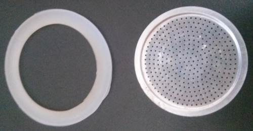 FIGEVIDA guarnizione filtro doccetta Moka Aroma adatto a Ariete AT4066009600