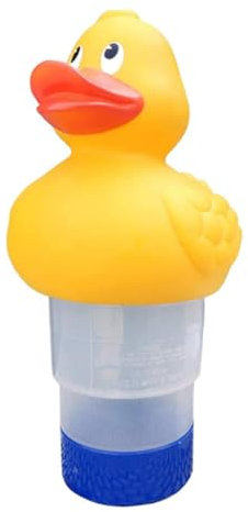 Distributeur de chlore flottant réglable pour piscine, spa, jacuzzi, distributeur de produits chimiques pour piscine (canard)
