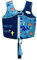 Generisch Giubbotto per nuotare per bambini e bambine, con cinghie di sicurezza regolabili, età 1-6, Swimming B2 blu, 1-3 Anni