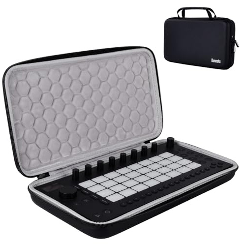 Banworks Custom PU Hardshell Case für Ableton Move Groove Box Controller | Performance Controller Protective Storage/Carrying Bag MIDI Controller Travel Case JT/HCQSNB-02 (Nur Gehäuse, 1 Stück)