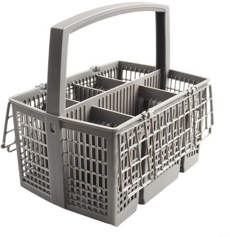 TONIXY Cutlery Basket For Bosch Dishwasher (SZ73100 Compatible) - Plastic Utensil Holder With Detachable Handle