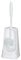 WENKO 19606100 WC brush set Simple White with rim cleaner, Plastic, 12 x 40.5 x 12 cm, White