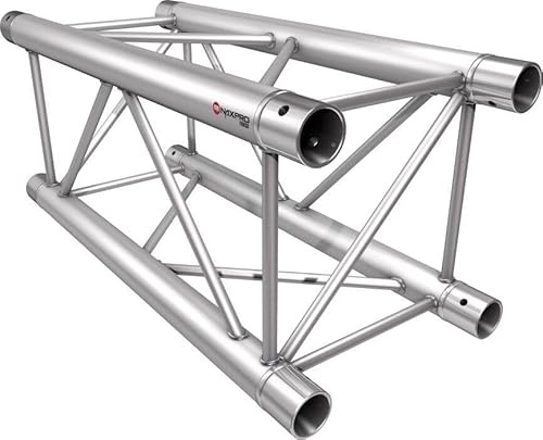 Naxpro-Truss FD 24 Traverse 50 cm | 4-Punkt Aluminium Traverse | TÜV geprüft | 220 mm Kantenmaß | inkl. Konusverbinder, Bolzen & Splinte | EN AW 6060 T66 | für Bühnen-, Messe- & Ladenbau