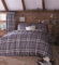 Catherine Lansfield Kelso Cotton Rich Single Duvet Set Charcoal