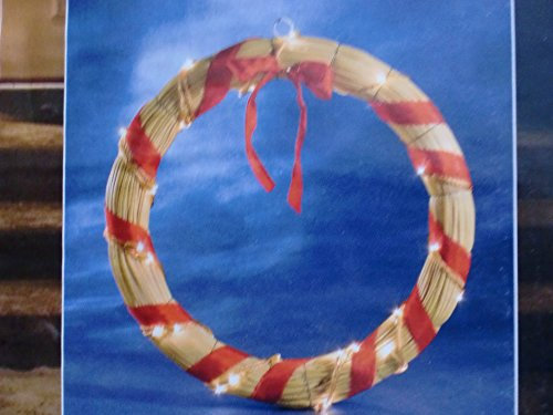 Konstsmide 3205-000 beleuchteter LED-Türkranz Weihnachtsbeleuchtung ø ca. 50 cm